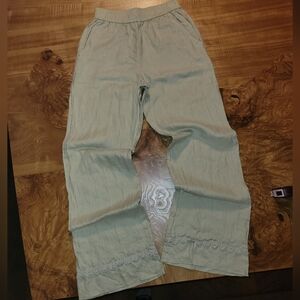 United Colors Of Benetton 100% Linen Trousers